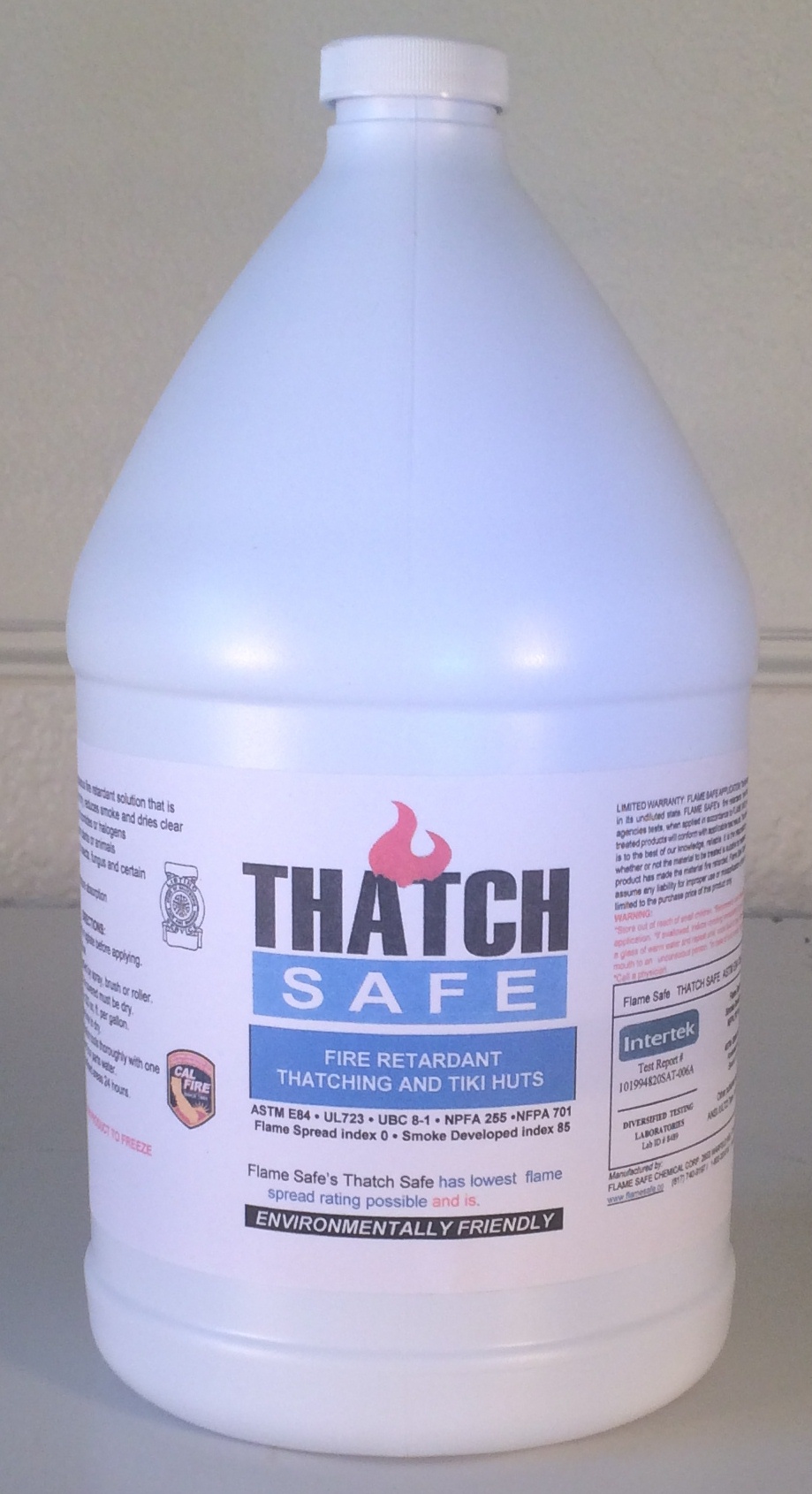 Thatch Safe fire retardant coting in gallon
